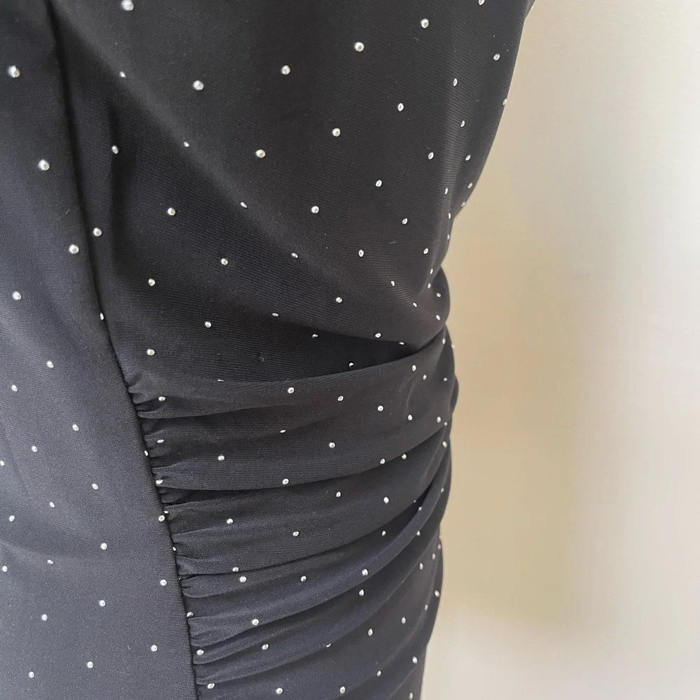 White‎ House Black Market Black Top With Sparkles - Picture 11 of 14